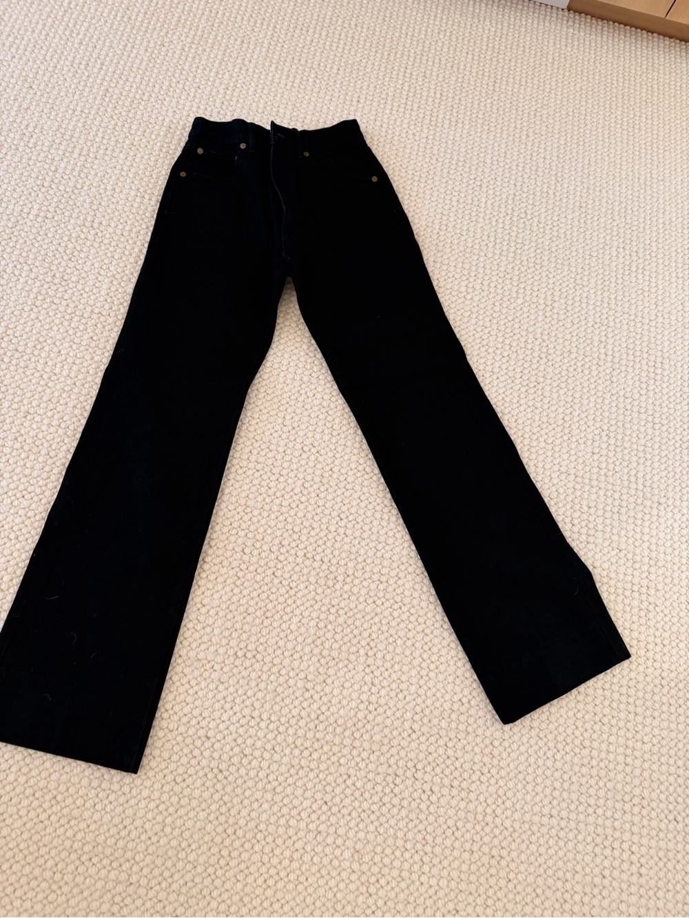 ALEXA CHUNG MADEWELL High rise, relaxed straight classic jean sz 24 - Picture 3 of 6
